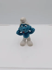 Puffo Earche vintage 1971 Grumpy Grouch puffo arrabbiato (buone condizioni) - Foto 1 di 3