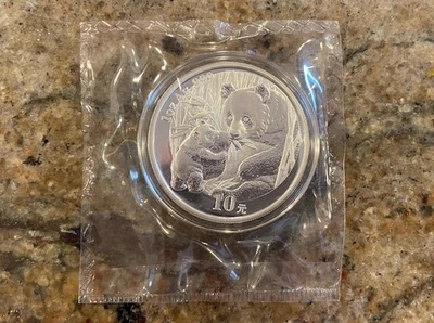 2005年1盎司10元中国熊猫银币完好未拆封 — 第 1/3 张图片