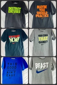 Boys Nike Shirt Lot; Size 10-12 Medium; 6 Pieces - Picture 1 of 11