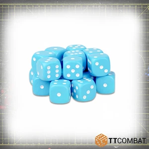 Dados D6 azul claro (20) - Imagen 1 de 1