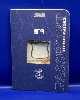 2002 Stadium Club Passport Raul Mondesi Game Used Jersey /1200 Toronto Blue Jays - Image 1 of 3
