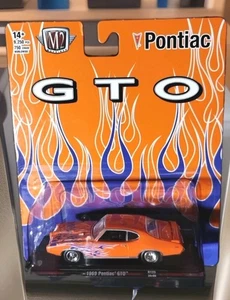M2 Machines Gold Chase 1969 Pontiac GTO 1:64 Diecast Limited Edition 1/750 - Picture 1 of 7
