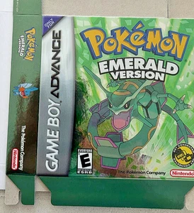 Pokemon Smaragd - Nintendo Game Boy Advance GBA - Ersatzbox Beschreibung lesen - Bild 1 von 1
