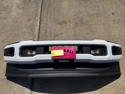 Para-choque dianteiro Oxford branco 2023 2024 2025 Ford F250 F350 fábrica - Imagem 1 de 4