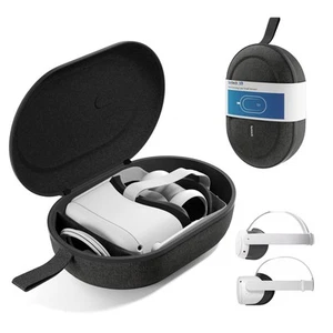 Hard Carrying Case with Meta Quest 3S/Quest 3/Oculus Quest 2 VR Gaming Headse... - Picture 1 of 6