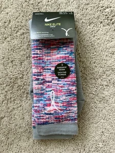 Nike Elite Kay Yow Basketball Crew-Socken Größe Large 9-12 DA5063-684 neu pink - Bild 1 von 7