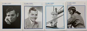 S54 4x Starfilmkarten - CLARK GABLE - Picture 1 of 2