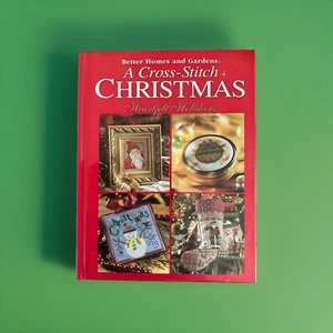Better Homes & Gardens Cross Stitch Hard Cover Book “Heartfelt Christmas” (1999) - Picture 1 of 3