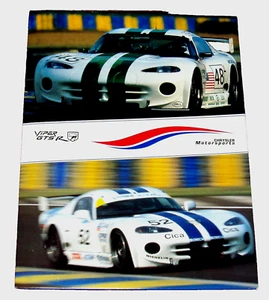 1996 Dodge Viper GTS-R - LeMANS 24 HOURS Race Press Kit - Chrysler Viper - Bild 1 von 2