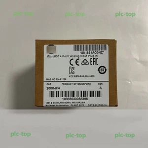 Allen Bradley 2080-IF4 Micro800 4 Point Analog Input Plug-In 2080-IF4 2080IF4 - Picture 1 of 2