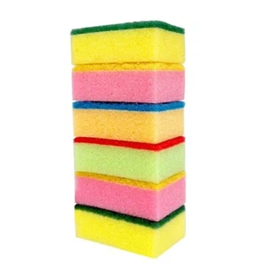 10 Pcs Scouring Pad Cleaning Supplies Kitchen Pots and Pan Cleaner - Picture 1 of 12