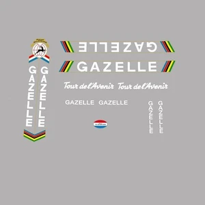 Gazelle Tour de l'Avenir, Aufkleber, Aufkleber - weiß - Nr. 102 - Bild 1 von 1
