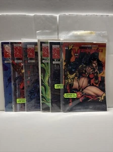 Vamperotica Lot Of 6 Comics 1995, Brainstorm Comics (Not For Minors) - Picture 1 of 7