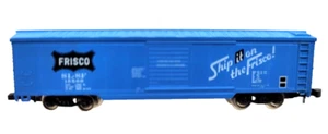 Z Scale Marklin Mini-Club 8672 FRISCO 50' Std Box Car (no box) - Picture 1 of 3