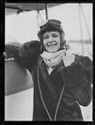 Aviatrix Joyce McCulloch standing next to a plane, NSW, 13 May 1932 Old Photo