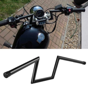 8" Rise 1" Z Bars Handlebars For Yamaha Virago XV 250 500 535 700 750 920 1100 - Picture 1 of 15