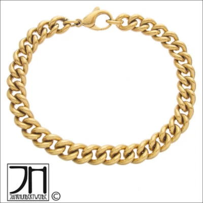 Vintage Armband Armkette Pierre Lang vergoldet ohne Steine bracelet gold plated - Bild 1 von 3