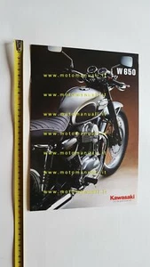 Kawasaki W 650 1999 depliant INGLESE originale moto brochure - Picture 1 of 2