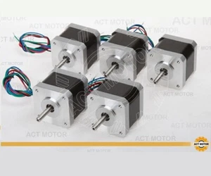 Jetzt mit 20% Rabatt,5 PC ACT Nema17-Schrittmotor 17HM5417 – 0,9° Schrittwinkel - Picture 1 of 7