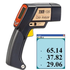 Handheld Color Difference Meter Analyzer Colorimeter X Y Z L a b DeltaE 45/0 USB - Picture 1 of 6