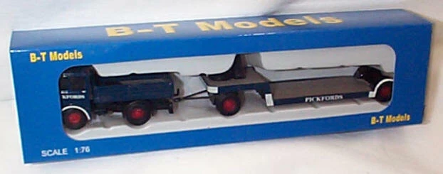 B T Models DA92 1:76 OO Foden DG Ballast & low Loader Pickfords 1937-1959 new - Image 1 of 1