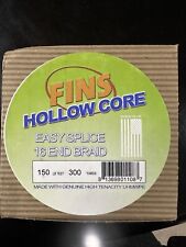 Fins Hollow Core Fishing Line. 150lb 300yards. Yellow