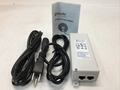 New Shoretel PD-3501G 48V 0.35A Gigabit PoE AC Adapter 3501G 300-1023-03 - Image 1 of 4