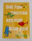 Dr Seuss ~ One Fish Two Fish Red Fish Blue Fish ~ Mini Book DJ Stocking Stuffer