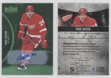 2021-22 Skybox Metal Universe Green Auto /10 Pius Suter #37 Auto