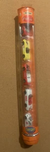 Matchbox Mattel Wheels 1999 5 carros Coca Cola 1:64 diecast tubo de juego conectable - Imagen 1 de 7