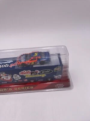 2003 Racing Champions  NASCAR Team Transporter 1/64 Semi Truck - Kellogg's - Image 1 of 4