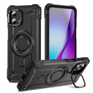 For Motorola Moto G / G Power 2025 Case Shockproof Magnetic with Camera Stand - Picture 1 of 42