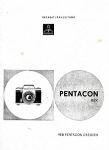 Pentacon Six P6 Kamera Reparatur Anleitung Explosionszeichnung DIN A3 ( 849 ) - Bild 1 von 8