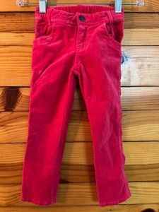 Tea Collection Skinny Stretch Cords in Hibiscus Girls China Destination Size 4 - Picture 1 of 2