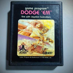 Dodge 'Em (Atari 2600, Atari, 1980) - Picture 1 of 4
