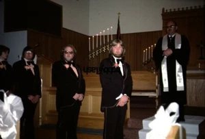 Vintage 35MM Slide Groomsman all dressed for the Wedding 70's - Picture 1 of 2