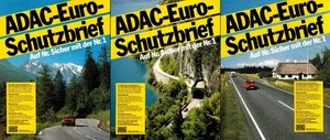 3w50493/ Lot Reklame aus 1987 – ADAC Euro-Schutzbrief - Picture 1 of 4