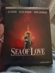 SEA OF LOVE New Sealed 4K Ultra HD UHD + Blu-ray Al Pacino John Goodman Sticker - Picture 1 of 4