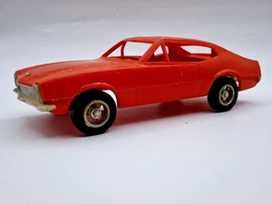 Vintage 1970's Processed Plastics Ford Maverick 1/24 Scale 9" Orange 🍊 - Picture 1 of 11