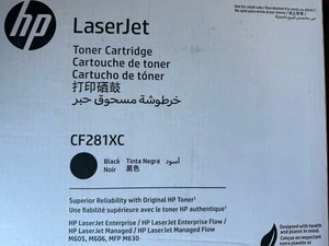 NEU Original HP 81X CF281XC Schwarz High Volume Tonerkassette - Bild 1 von 4