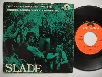 SLADE Ger Down And Get With It / Gospel According 45 7" single 1971 Norway VG(+) - Image 1 of 2