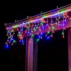 450 LED Icicle Christmas Lights Outdoor (3×150), 26.01FT (8.67 x 3) Multicolor - Picture 1 of 3