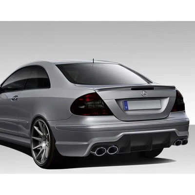 Duraflex SL65 Look Rear Bumper for CLK-Class Mercedes-Benz 03-09 edpart_108826 Foto 1 de 4