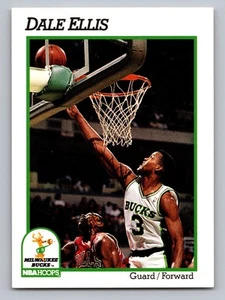 1991-92 Hoops #116 Dale Ellis - Picture 1 of 2
