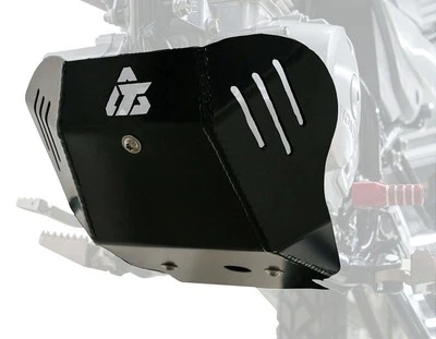 Placa de deslizamiento de aluminio Tusk negra para Honda XR150L 2023-2025 Dual Sport Foto 1 de 4