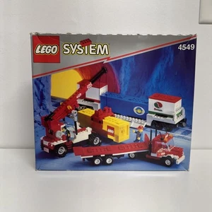 LEGO Trains: Contenitore Doppio Pila (4549) - 9V Nuovo Sigillato Scatola Danneggiata - Foto 1 di 24