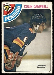 1978-79 O-Pee-Chee #269 Colin Campbell Pittsburgh Penguins EX-EXMINT - Picture 1 of 2