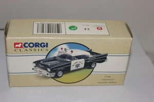 1993 Boxed 97396 CORGI CLASSICS Chevrolet Highway Patrol. Mint - Picture 1 of 10