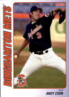 2001 Binghamton Mets Choice #2 Andy Cook Danville Virginia VA Baseball Card
