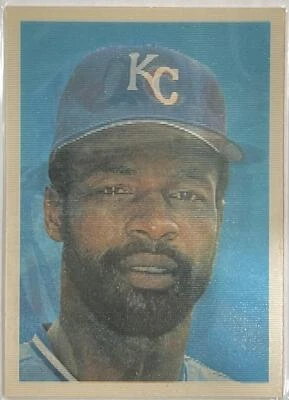 1986 Sportflics #144 Base Stealers (Davey Lopes / Tim Raines / Willie Wilson) - Image 1 of 2